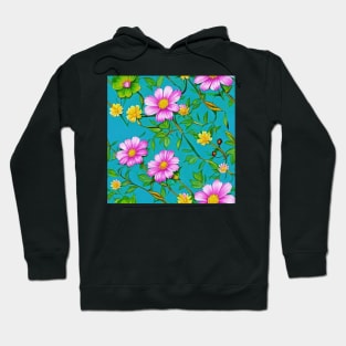 Floral pattern background Hoodie